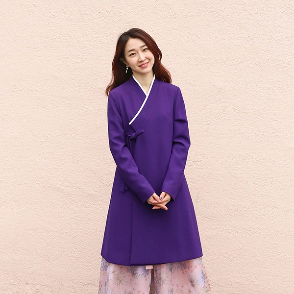 여성 두루마기 재킷 [보라]배우 김가연 착용