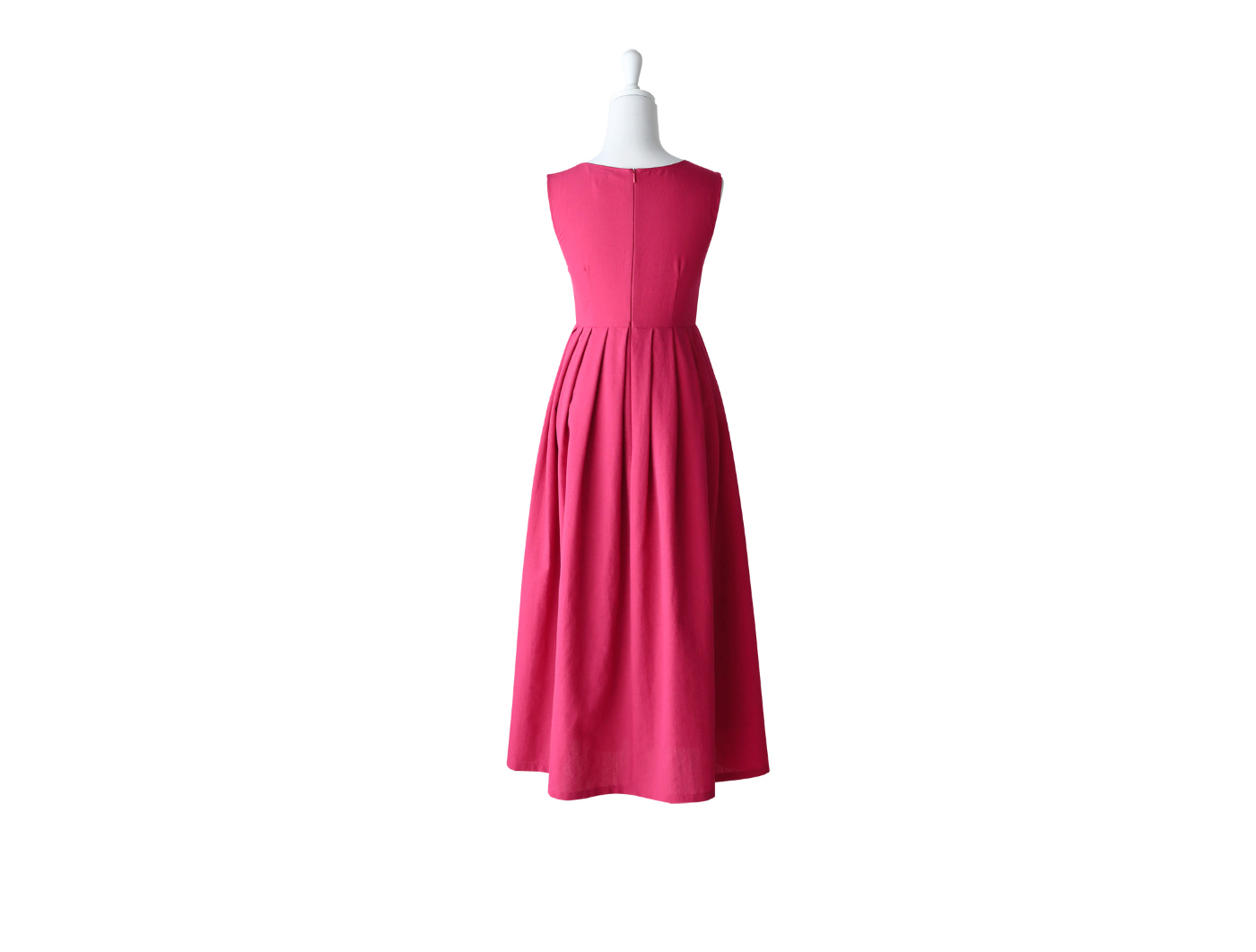 long dress pink color image-S2L5